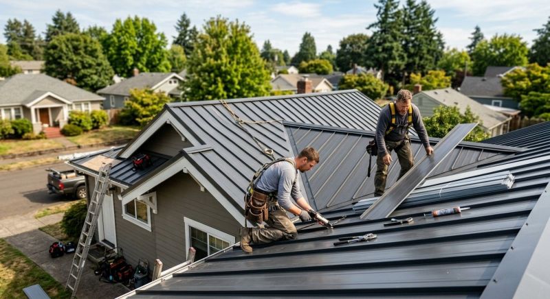 Metal Roof Repair in Cape May County, NJ