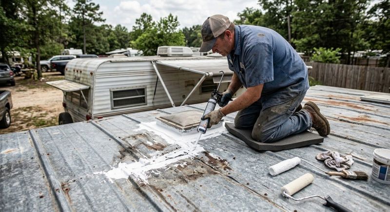 Metal Roof Repair in Villas, NJ