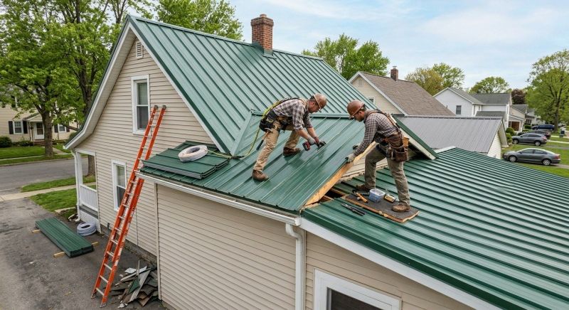 Metal Roof Repair in Villas, NJ