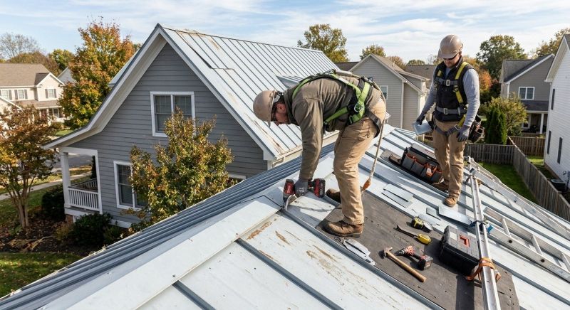 Metal Roof Repair in Wildwood, NJ