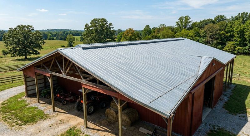 Pole Barn Roof Repair in Avalon, NJ