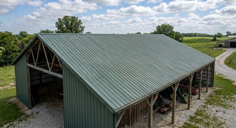 Pole Barn Roof Repair in Port Elizabeth, NJ
