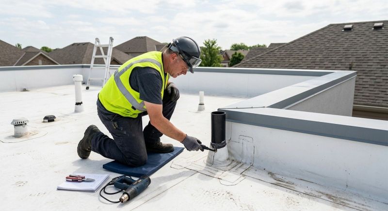 Pvc Roof Inspection in Cape May County, NJ