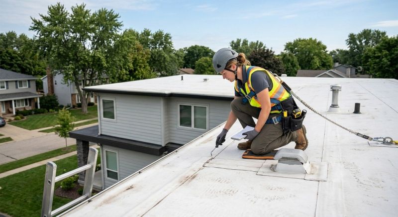 Pvc Roof Inspection in Cape May County, NJ