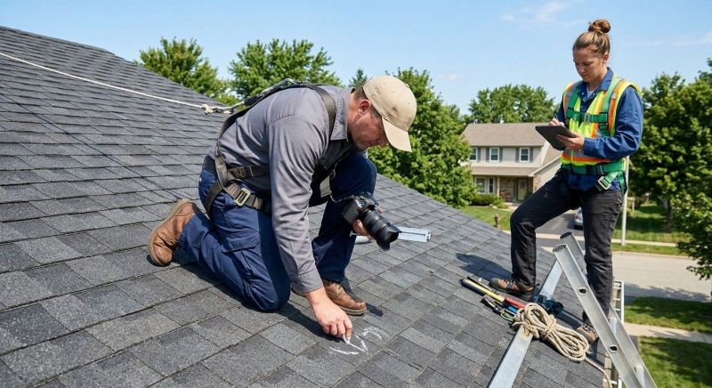 Roof Damage Inspection in Stone Harbor, NJ