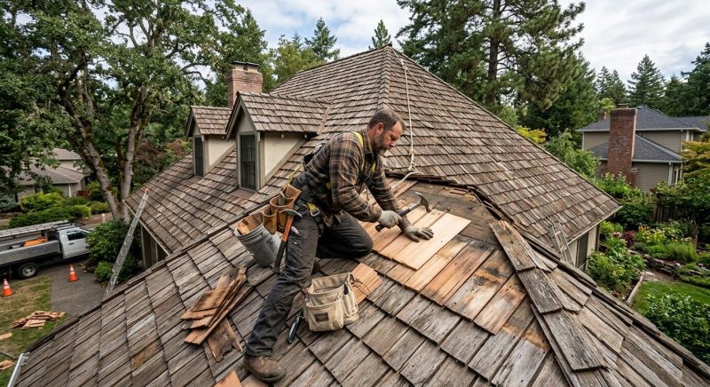 Shake Shingle Repair in Wildwood, NJ