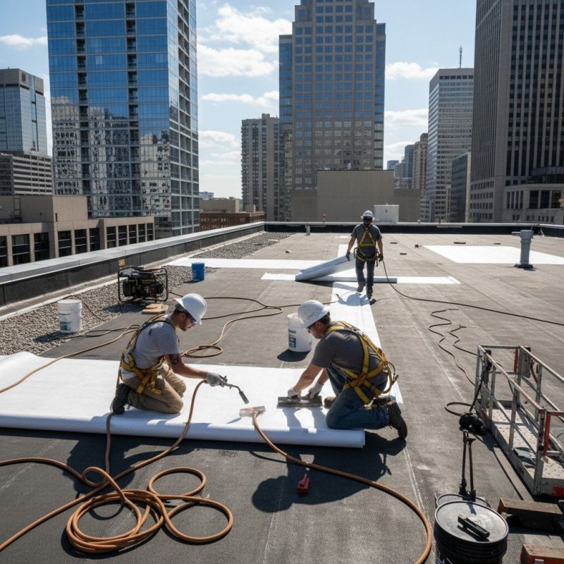 Single Ply Roof Repair in Ocean View, NJ