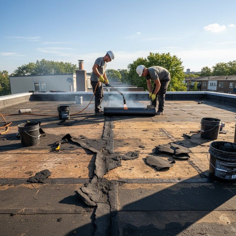 Single Ply Roof Repair in Villas, NJ