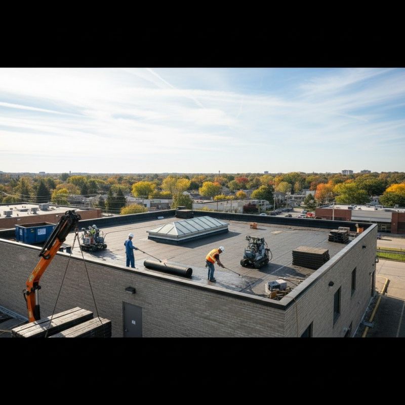 Single Ply Roof Replacement in Stone Harbor, NJ