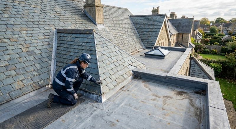 Slate Roof Inspection in Cape May County, NJ