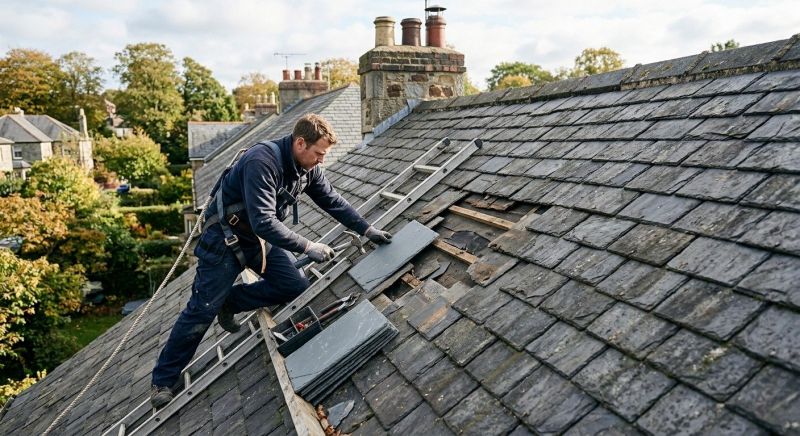 Slate Roof Repair in Milton, DE