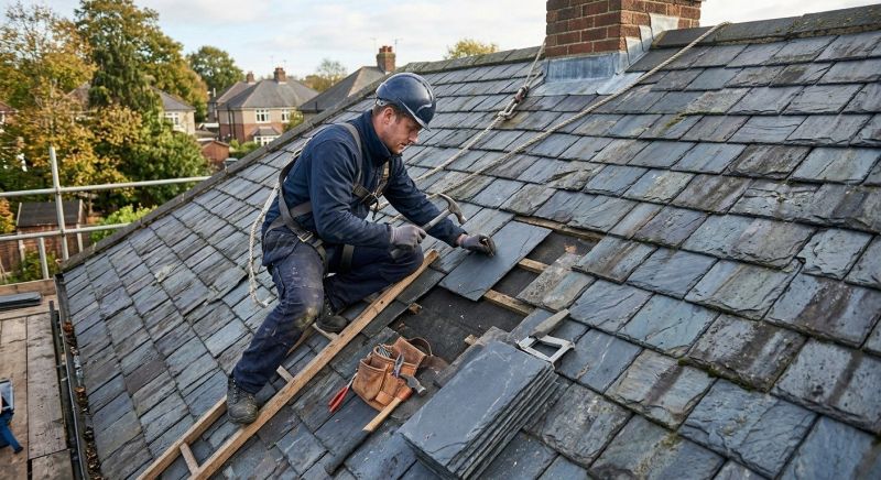 Slate Roof Repair in Villas, NJ