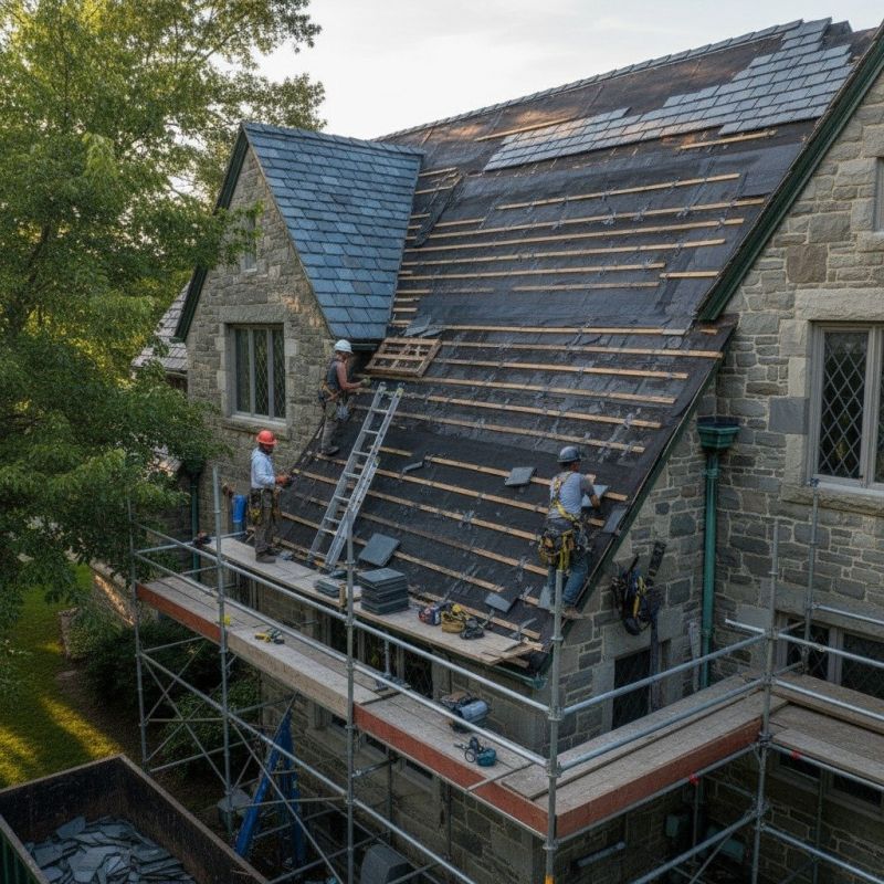 Slate Roof Replacement in Port Elizabeth, NJ
