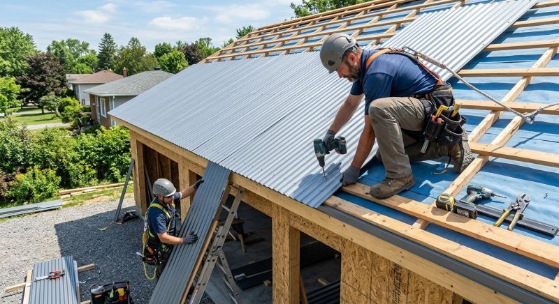Steel Roof Installation in Cape May County, NJ