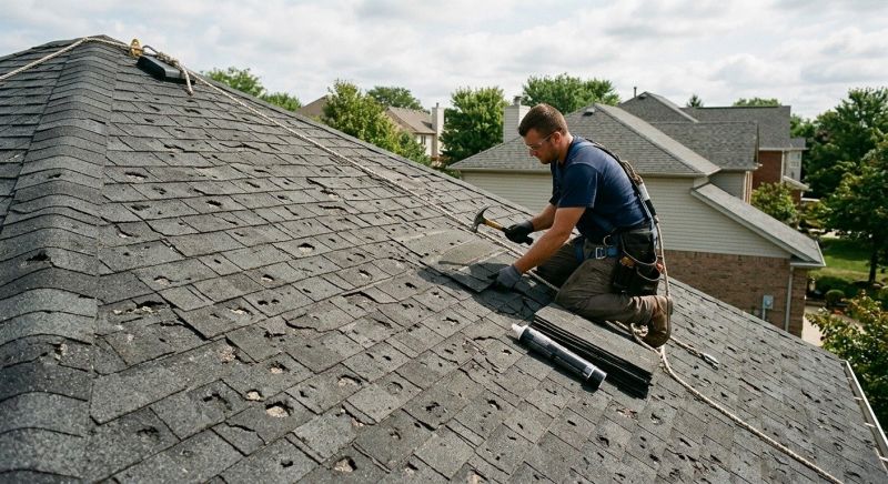 Storm Damage Roof Repair in Cape May County, NJ