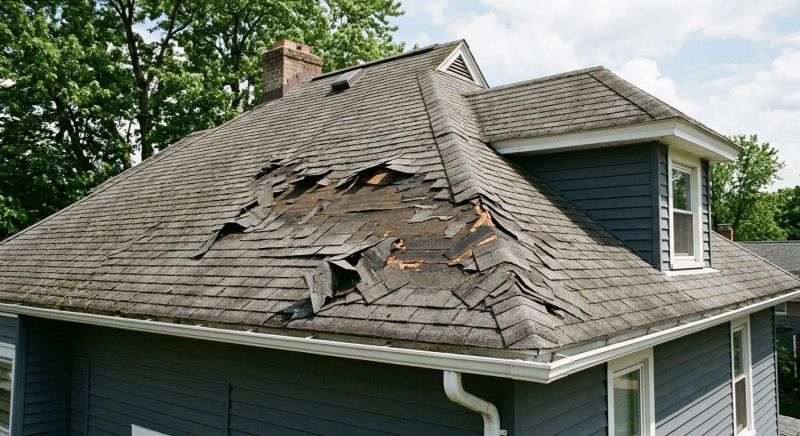 Storm Damage Roof Repair in Cape May County, NJ