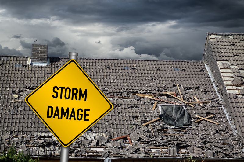 Storm Damage Roof Repair in Cape May County, NJ