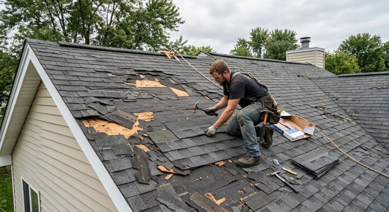 Storm Damage Roof Repair in Cape May County, NJ