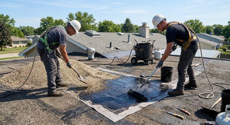 Tar And Gravel Roof Repair in Cape May County, NJ