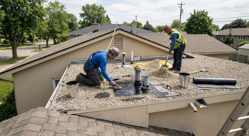 Tar And Gravel Roof Repair in Cape May County, NJ