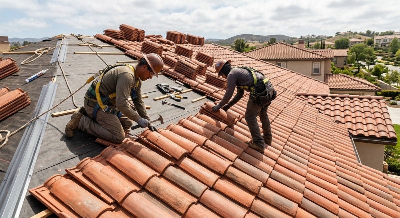 Tile Roof Installation in Port Elizabeth, NJ