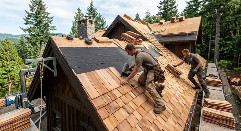 Wood Roofing Installation in Ocean View, NJ
