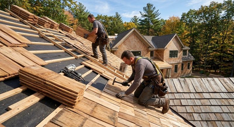 Wood Roofing Installation in Wildwood, NJ