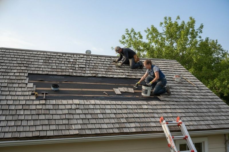 Wood Shake Roof Repair in Wildwood, NJ