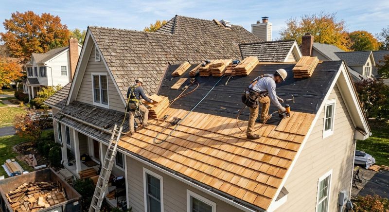 Wood Shake Roof Replacement in Sea Isle City, NJ