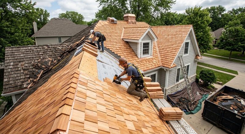 Wood Shingle Roof Replacement in Cape May County, NJ