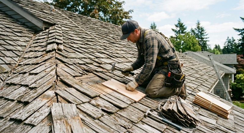 Wood Shingles Repair in Cape May County, NJ