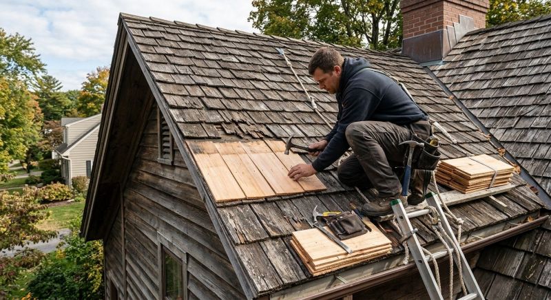 Wood Shingles Repair in Cape May County, NJ